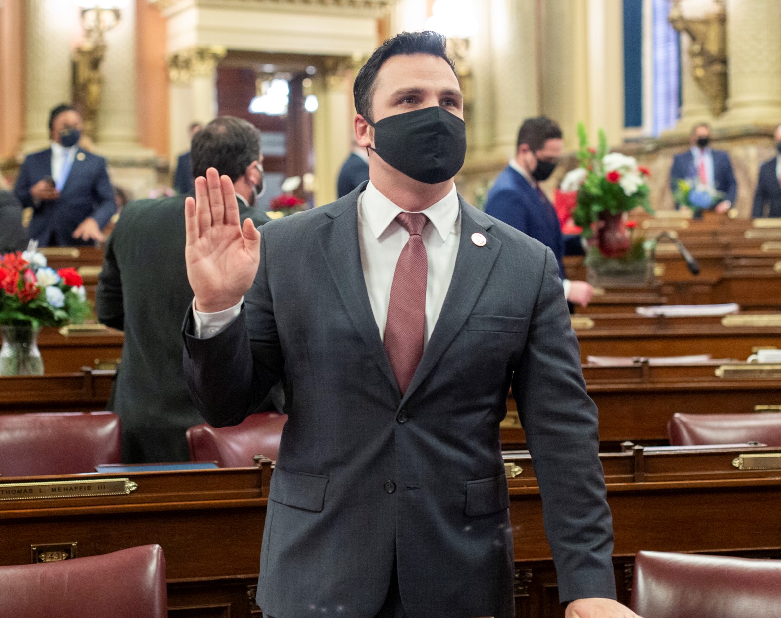 Lewis Officially Begins Second Term, Vows to Keep Fighting for the 105th District 